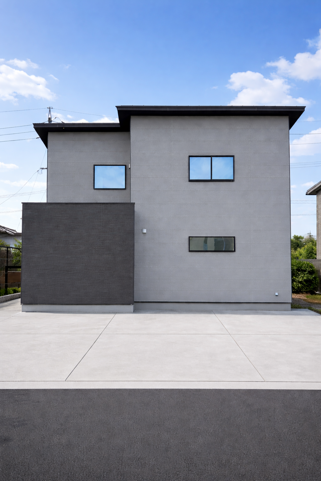 グレージュをメインカラーとしたホテルライクなモデルハウス