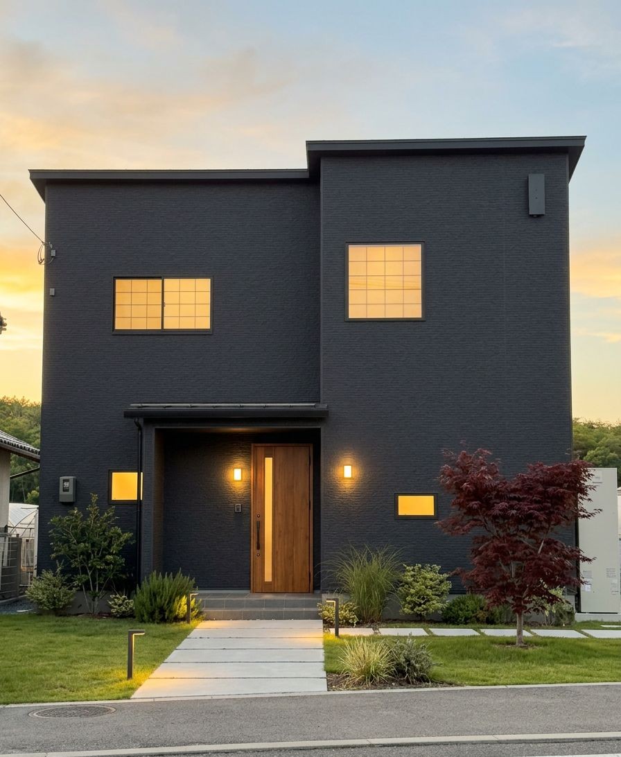 家事ラク動線と大容量収納のあるモデルハウス